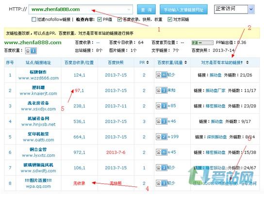 诸城友情链接检查工具的使用